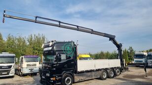 Scania R560 flatbed truck