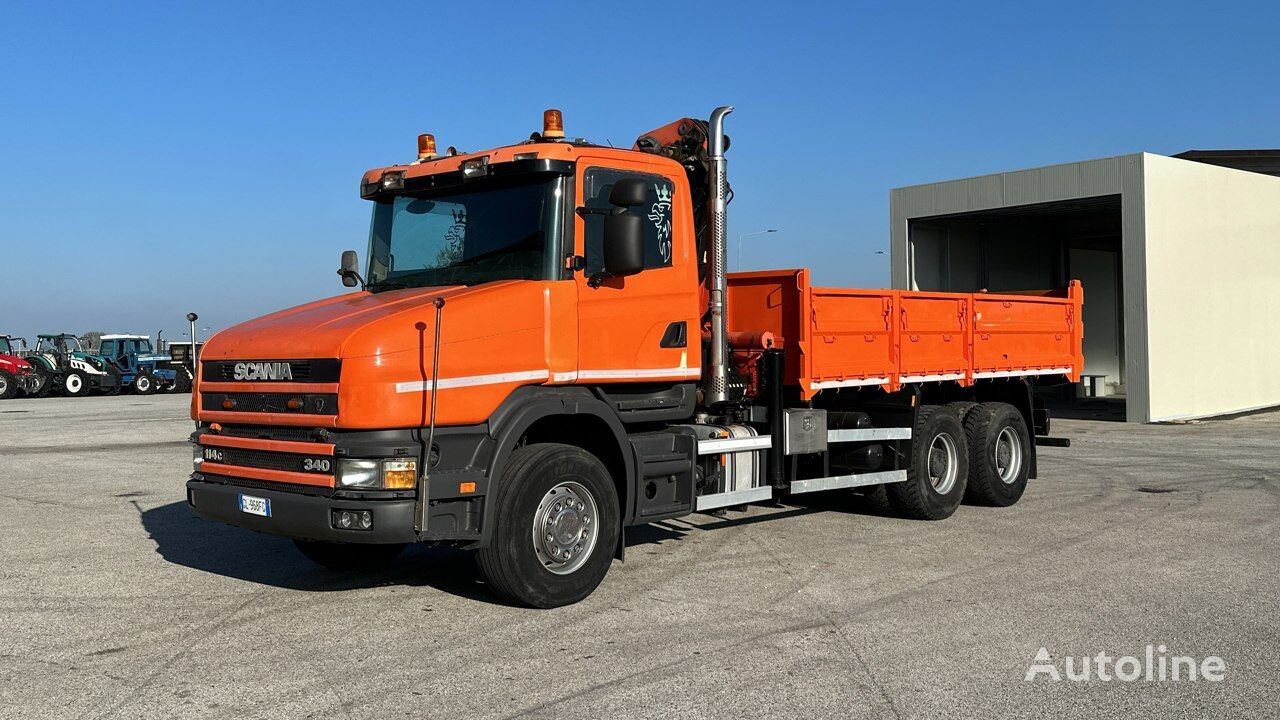 бортовой грузовик Scania T114  340CV