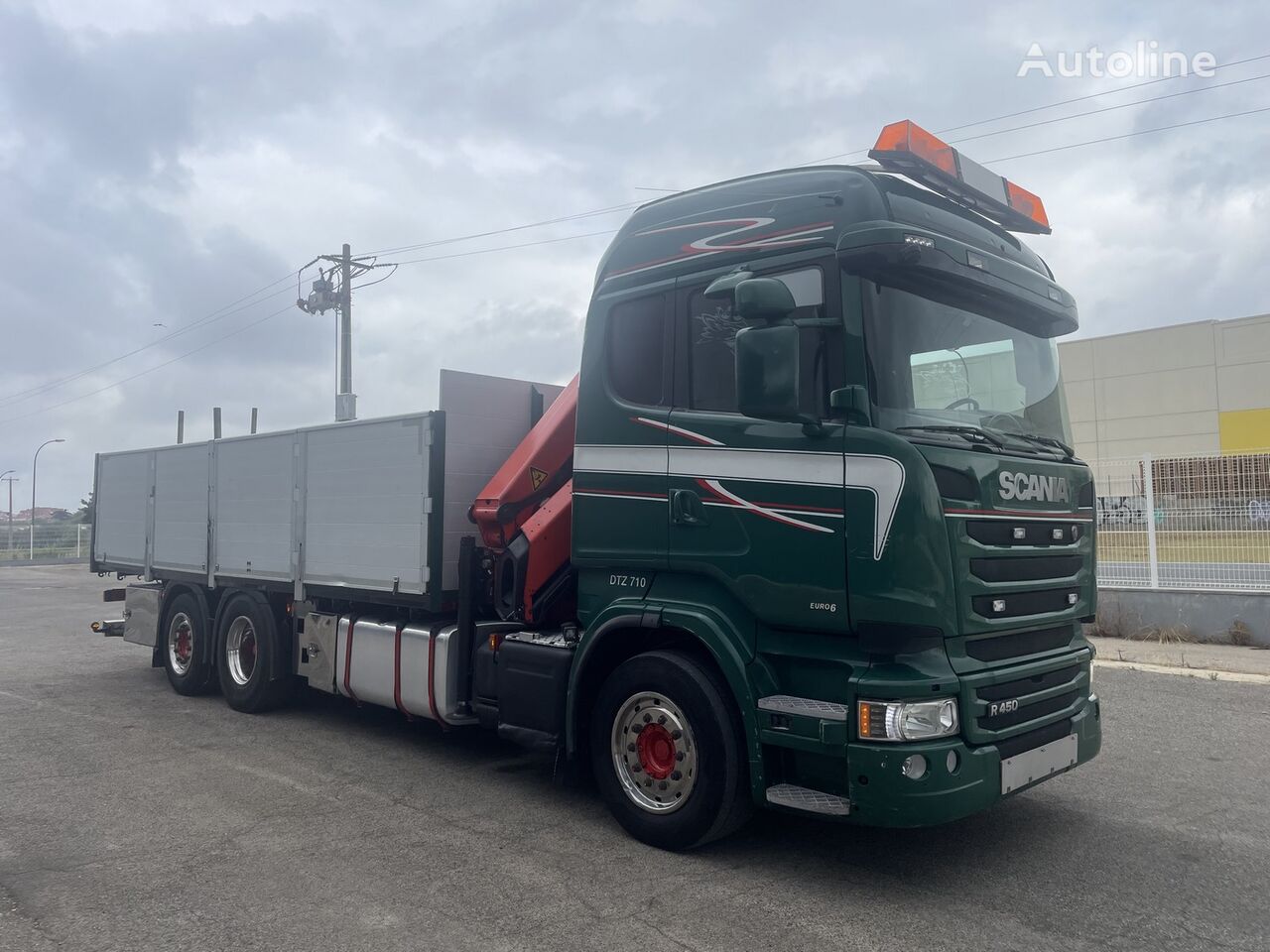 Scania r 450 camión caja abierta