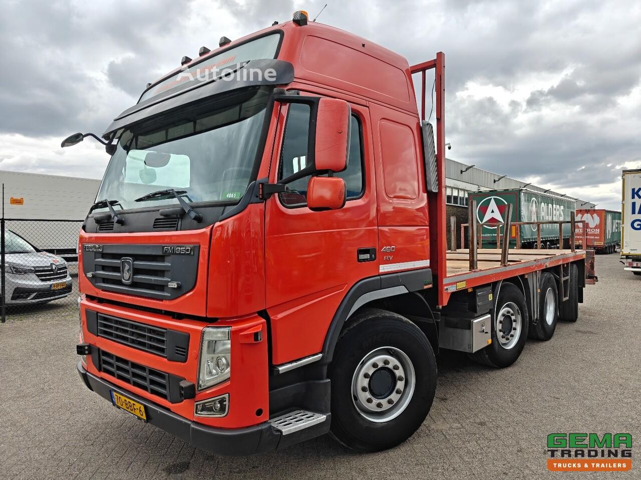Terberg FM1850-T 8x4/6 Sleeper Cab Euro5 EEV - Crane Position - Prepared flatbed truck - Autoline