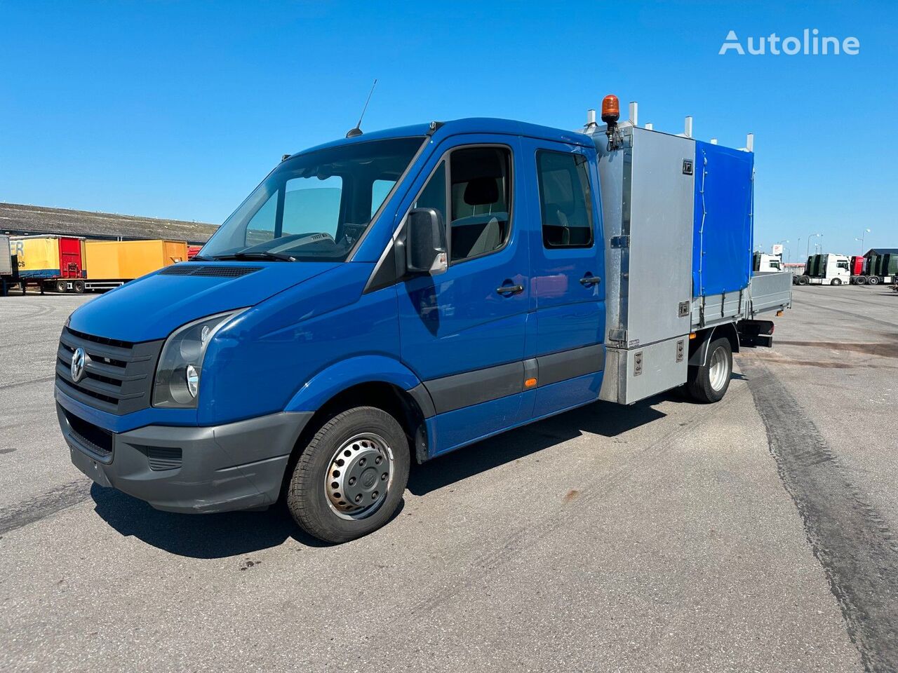 camion plateau Volkswagen Crafter 2,0 TDI 163 50 lang L3 DOKA Pritsche