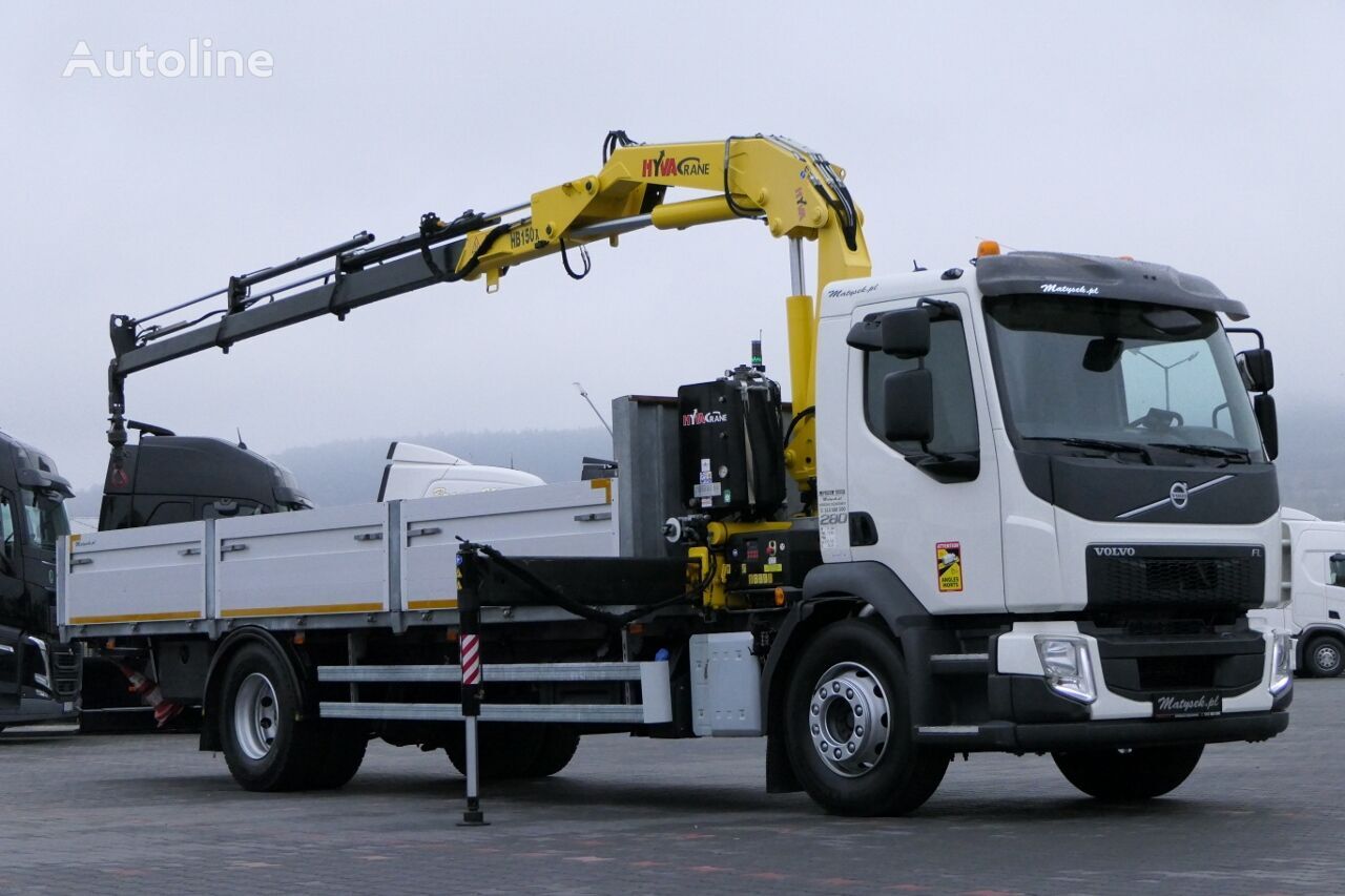 플랫베드 트럭 Volvo FE 280