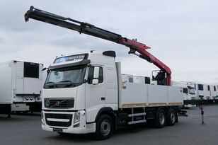 Volvo FH 420 / 6x2 / SKRZYNIOWY- 6,5 M / HDS FASSI F 215 / SIODEŁKO /  Pritsche LKW