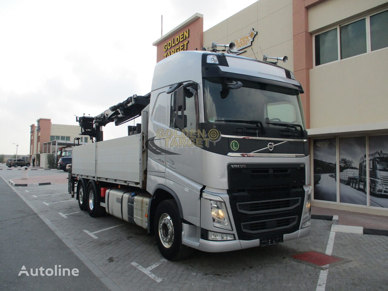 camion plateau Volvo FH 460 2016