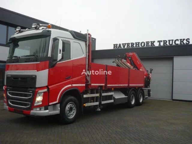 camion plateau Volvo FH 460 6x4 Fassi F455 -6