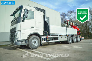 ny Volvo FH 460 8X4 Fassi F710 Kran + Fly Jib VEB+ ACC Navi Lift-Lenkachs flak lastbil