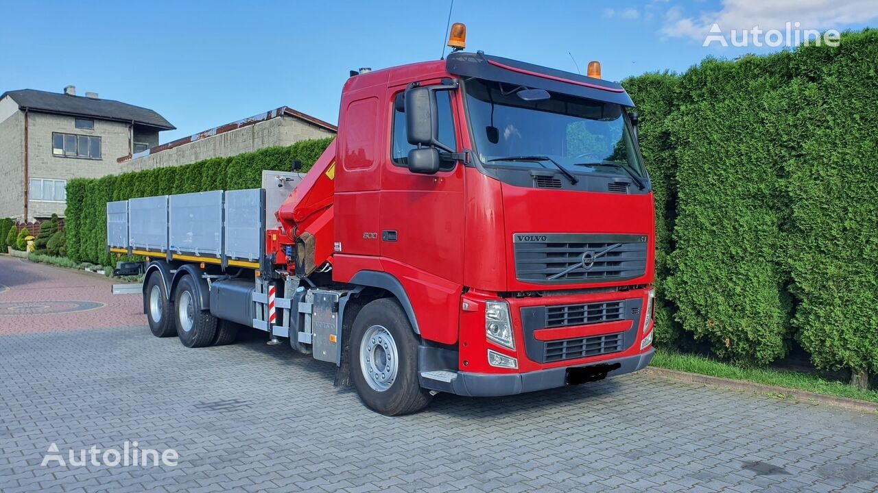 Volvo FH 500  flatbed truck