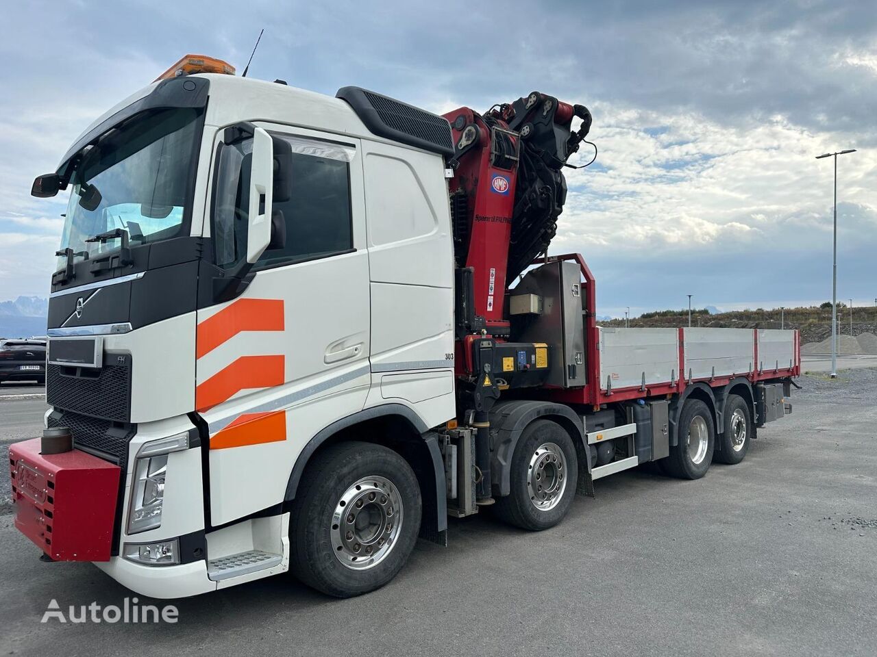 Volvo FH 540 flatbed truck