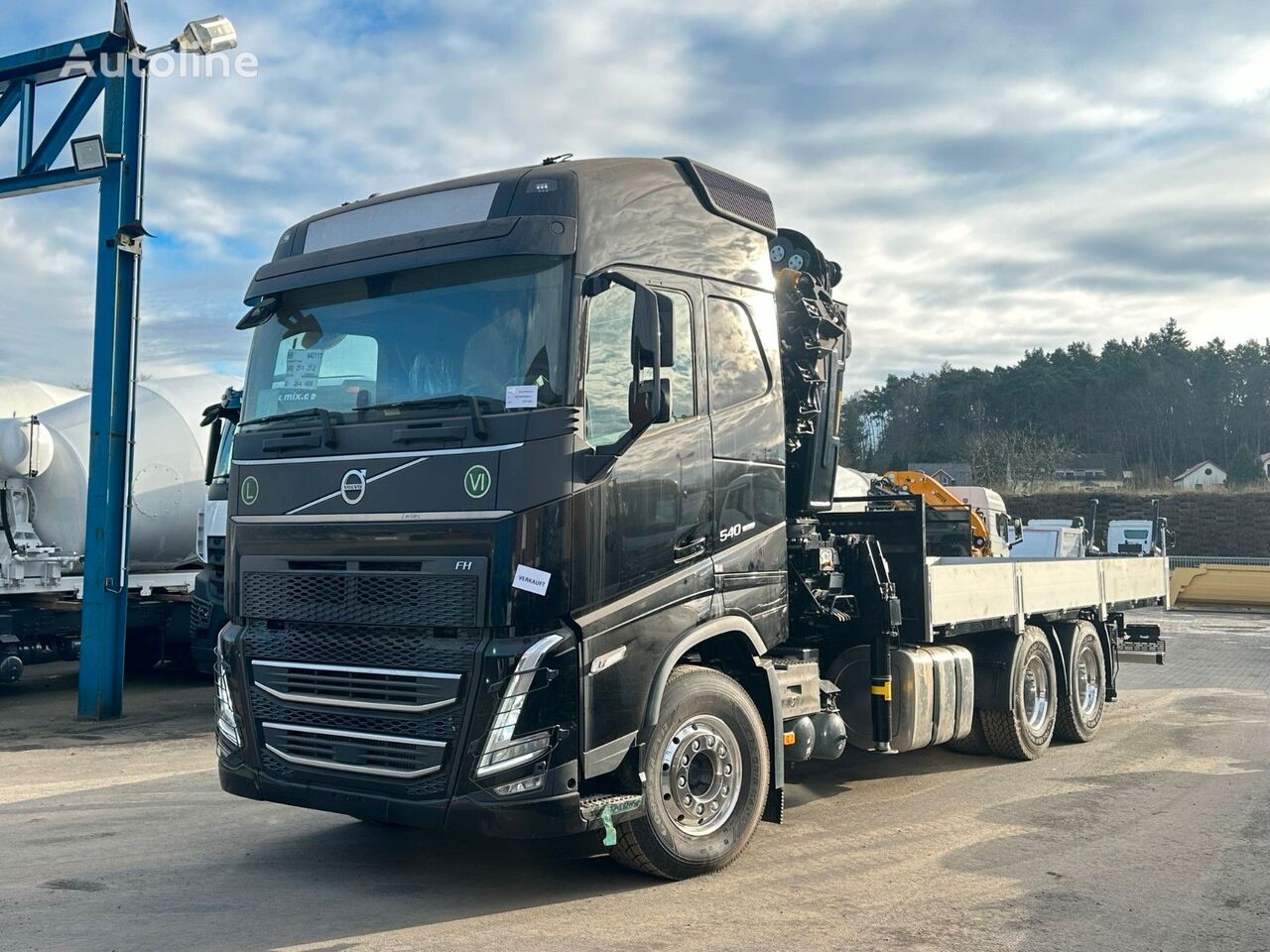 camion plateau Volvo FH 540 neuf