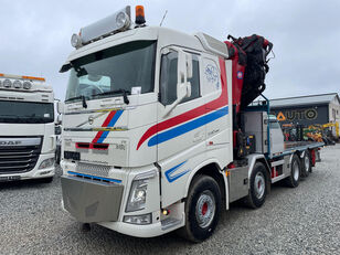 ciężarówka burtowa Volvo FH 540 | 8x2 NOSTOTELI | HMF 8520 + JIBILLÄ vm 2019 | 215 000 km