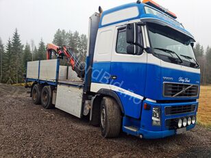 Volvo FH16 610 *6x4 *PALFINGER 180002 (2015y.) *PLATFORM 6.15m *VIDEO flatbed truck