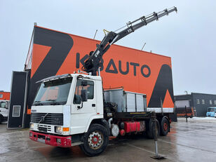 бортовой грузовик Volvo FL 10 6x2 HIAB 195-4 / PLATFORM L=5780 mm