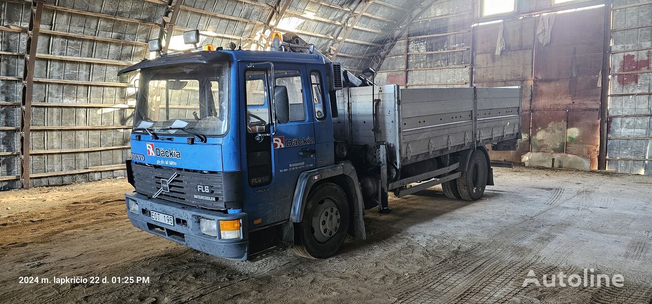 Volvo FL 614  camión caja abierta