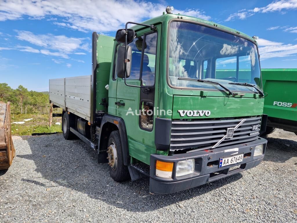 Volvo FL6 flatbed truck