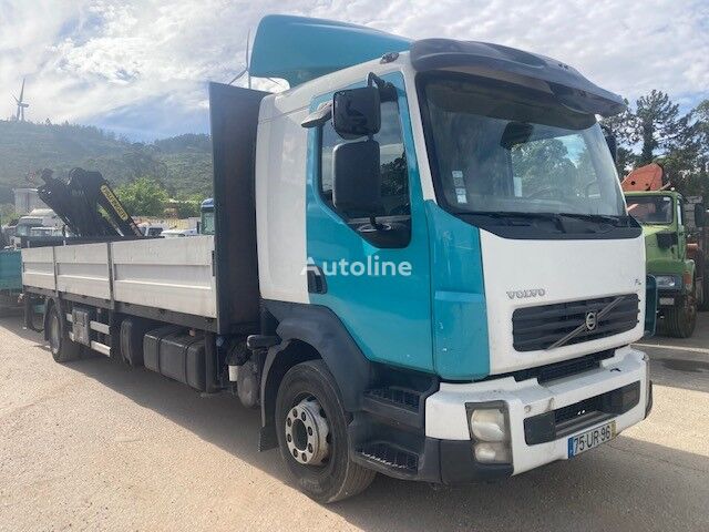 bortinis sunkvežimis Volvo FLL / Manual 4+4 FL7 II / FE7 4X2 Caixa Aberta com Grua e Comand