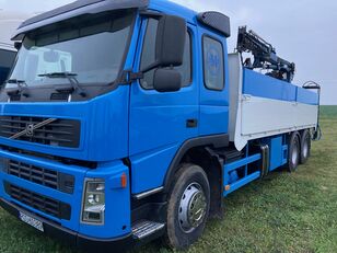 Volvo FM 12  flatbed truck + flatbed trailer