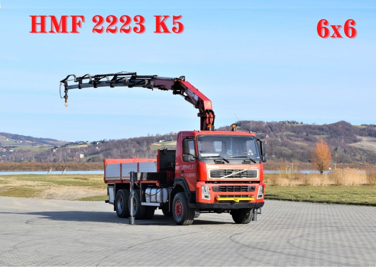 Volvo FM 12 380  flatbed truck