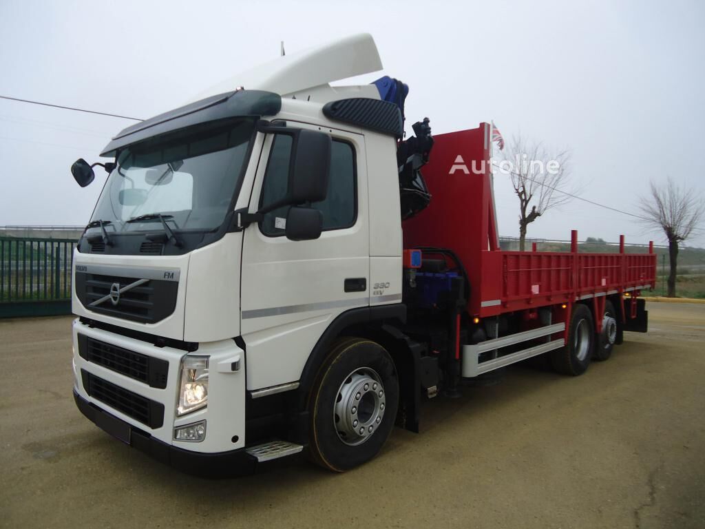 Volvo FM 330 flatbed truck