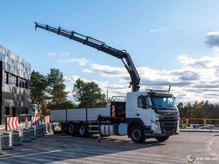 camion plateau Volvo FM 330 6x2 Hiab 192 E-5 HIPRO Crane
