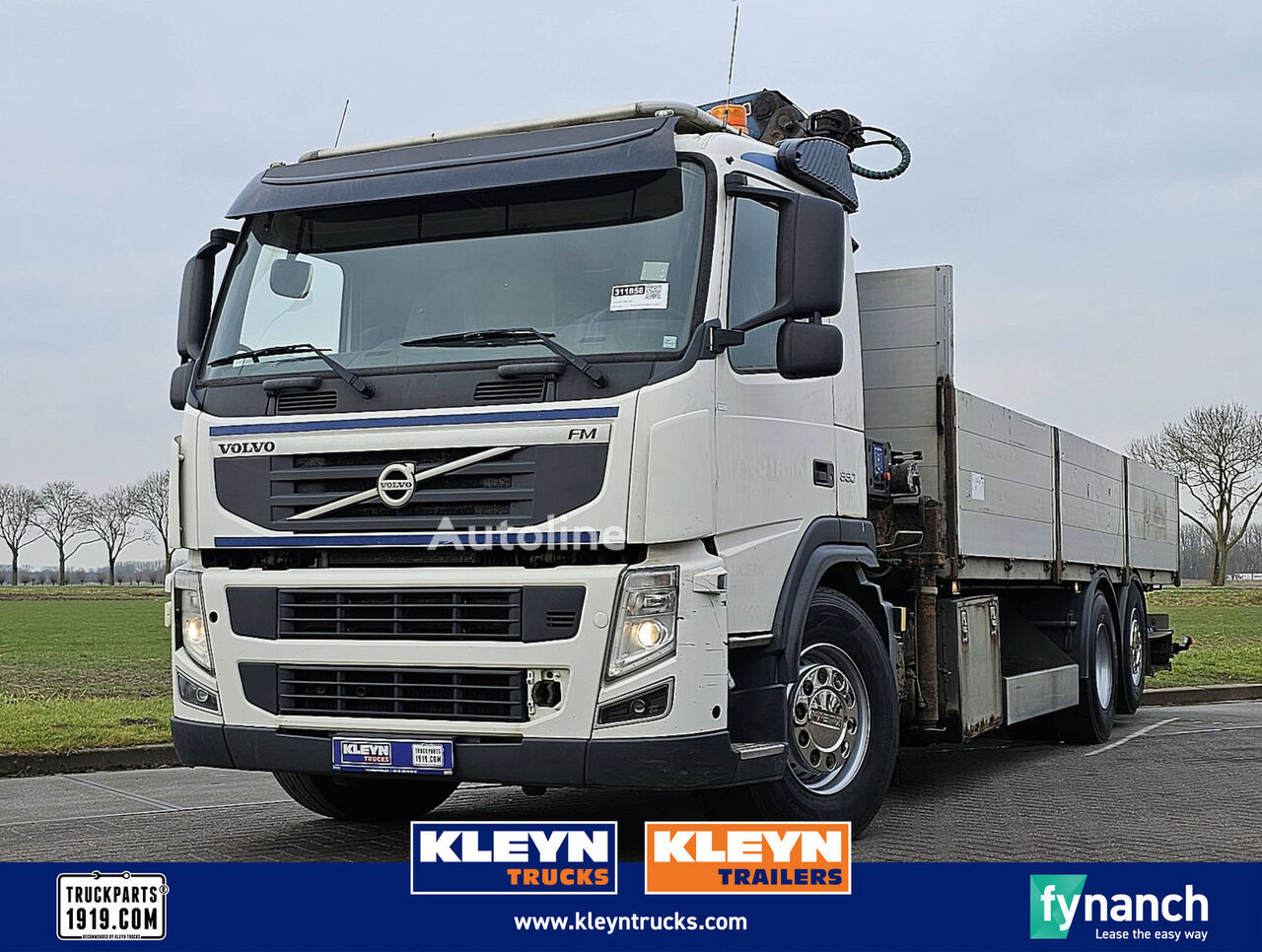 شاحنة مسطحة Volvo FM 330 HMF 2020 K4 + REMOTE