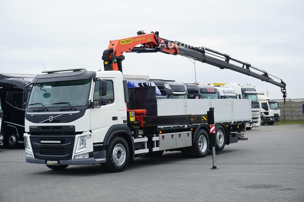 Volvo / FM / 370 / 6 X 2 / SKRZYNIOWY + HDS / PALFINGER PK 22002 / WYS flatbed truck