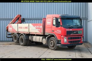 Volvo FM 420, 6x2, CRANE/KRAN PALFINGER PK 10000 8,1m flatbed truck