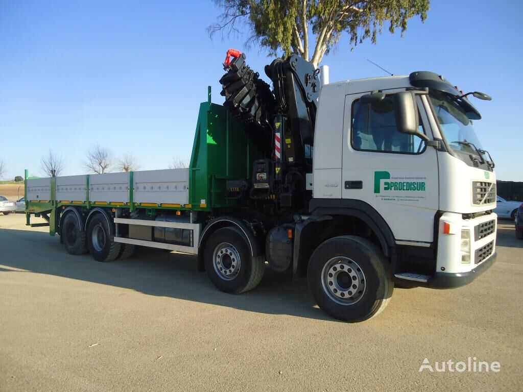 Volvo FM 440 flatbed truck