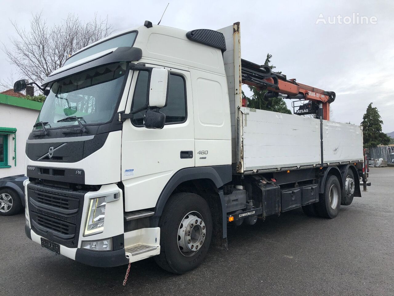 شاحنة مسطحة Volvo FM 460