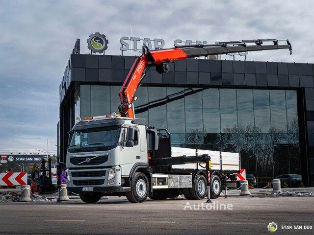 Volvo FM 460 6x2 Fassi F315 CRANE WINCH KRAN flatbed truck