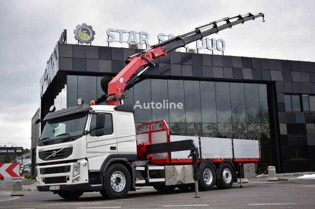 бортовой грузовик Volvo FM 460 6x2 HMF 3000 K7 KRAN Crane