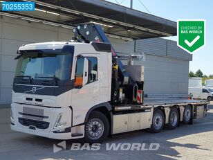 nieuw Volvo FM 460 8X2 NEW! HIAB X-Hipro 658EP-6 Kran Crane VEB+ Lift+Lenkac open laadbak vrachtwagen