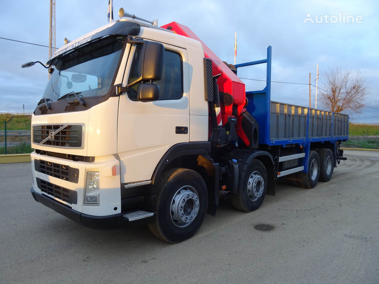 camion plateau Volvo  FM 480