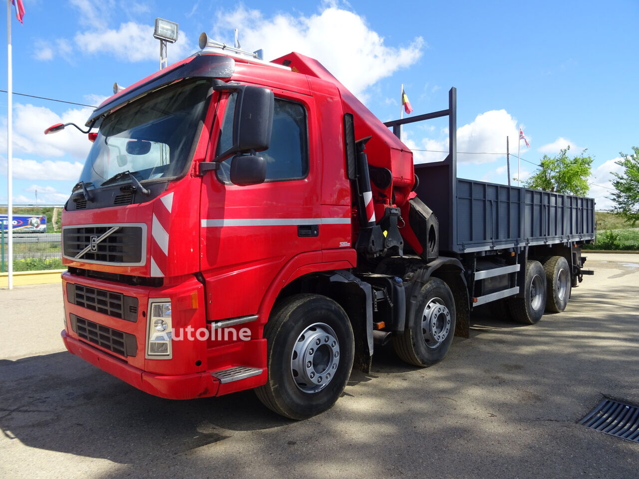 شاحنة مسطحة Volvo FM 480