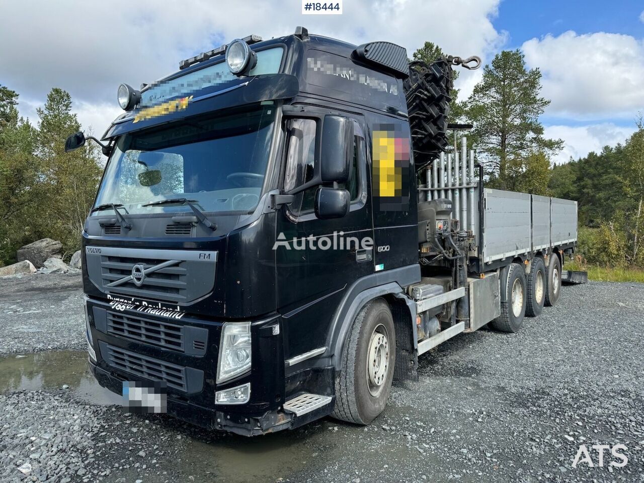 бортовой грузовик Volvo FM 500