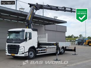 جديدة شاحنة مسطحة Volvo FM 500 6X2 NL-Truck Palfinger PK41002 EH Crane Kran Lift+Steerin