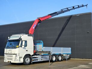 ciężarówka burtowa Volvo FM 500 6x2*4 / HMF 32TM KRAN / CRANE 18.9 mtr!