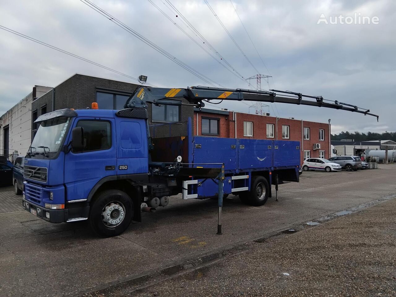 camião de caixa aberta Volvo FM 7 250