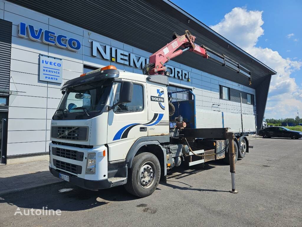 Volvo FM13 HMF 1820 kympitetty -18 フラットベッドトラック