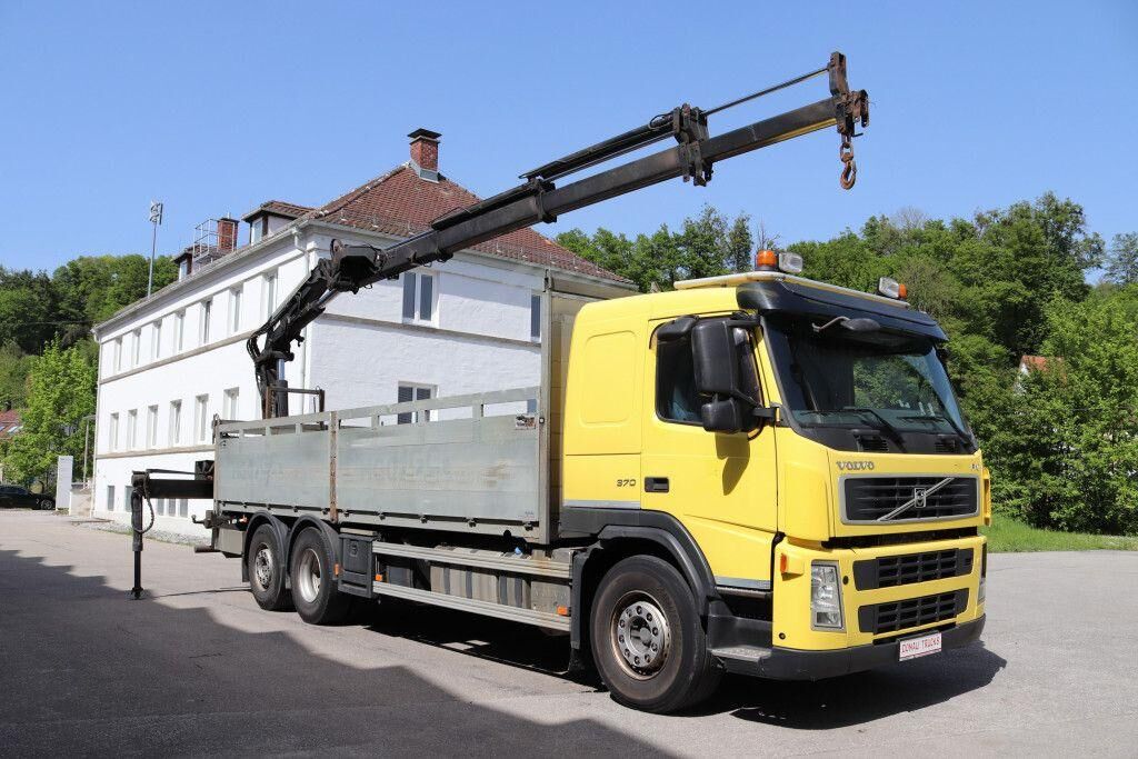 Volvo FM370 E5 VEB Kran Atlas 190.2E-A4 Funk Pritsche LKW