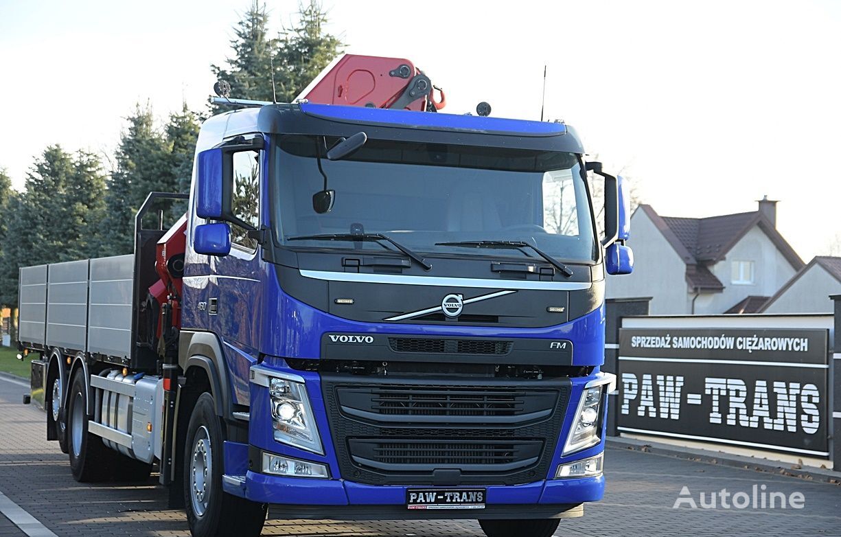 Volvo FM460 MAŁY PRZEB */// JAK NOWY */// flatbed truck