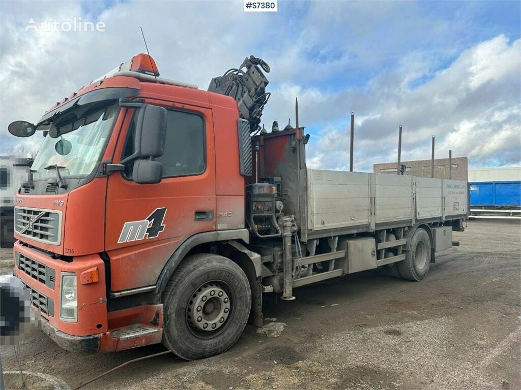 Volvo FM9 flatbed truck