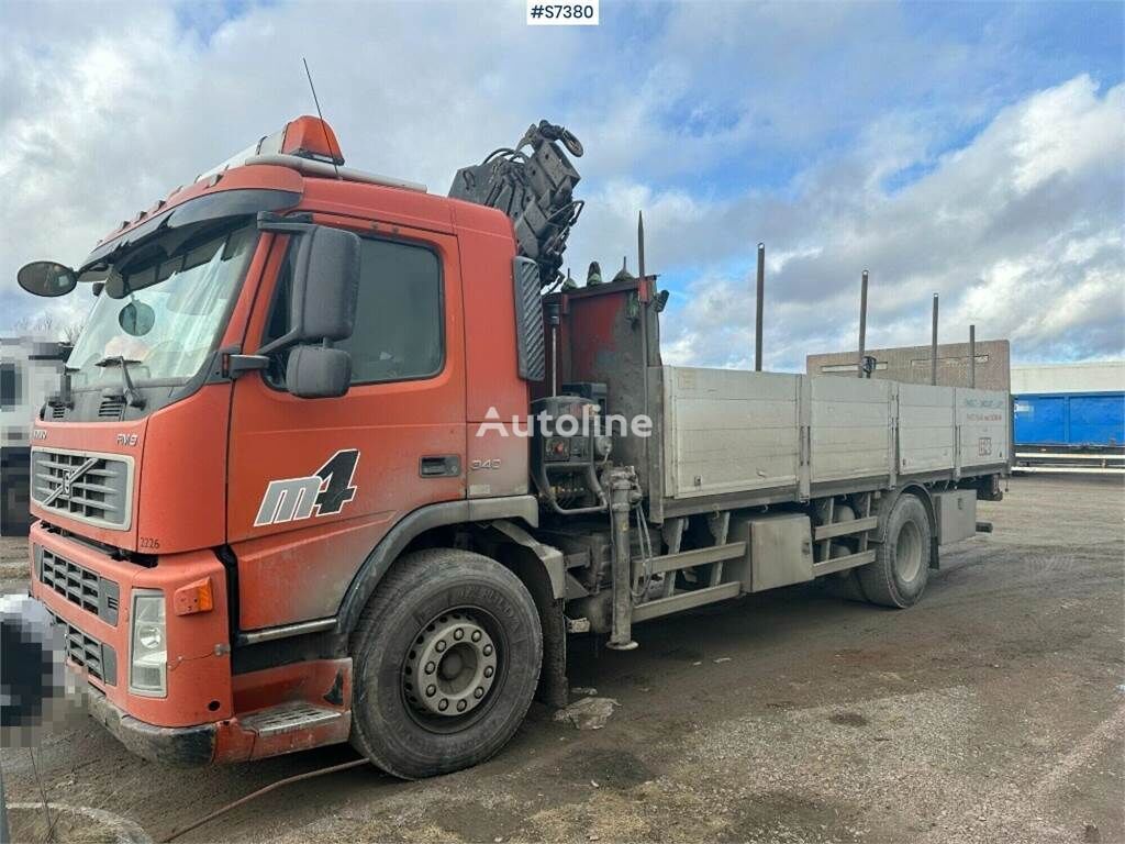 Volvo FM9 flatbed truck