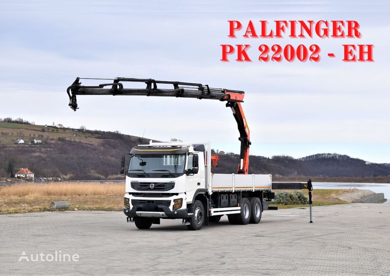 camion plateau Volvo FMX 370