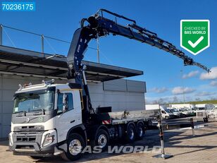 nowa ciężarówka burtowa Volvo FMX 500 8X4 EFFER 955/8S + JIB 6S Kran Crane VEB+ Euro 6