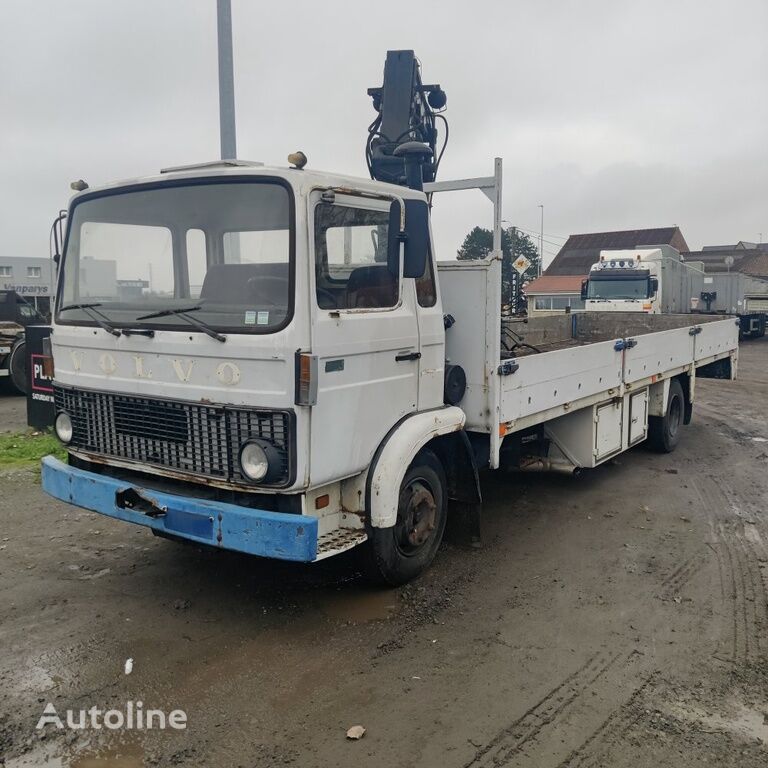 camion plateau Volvo f7