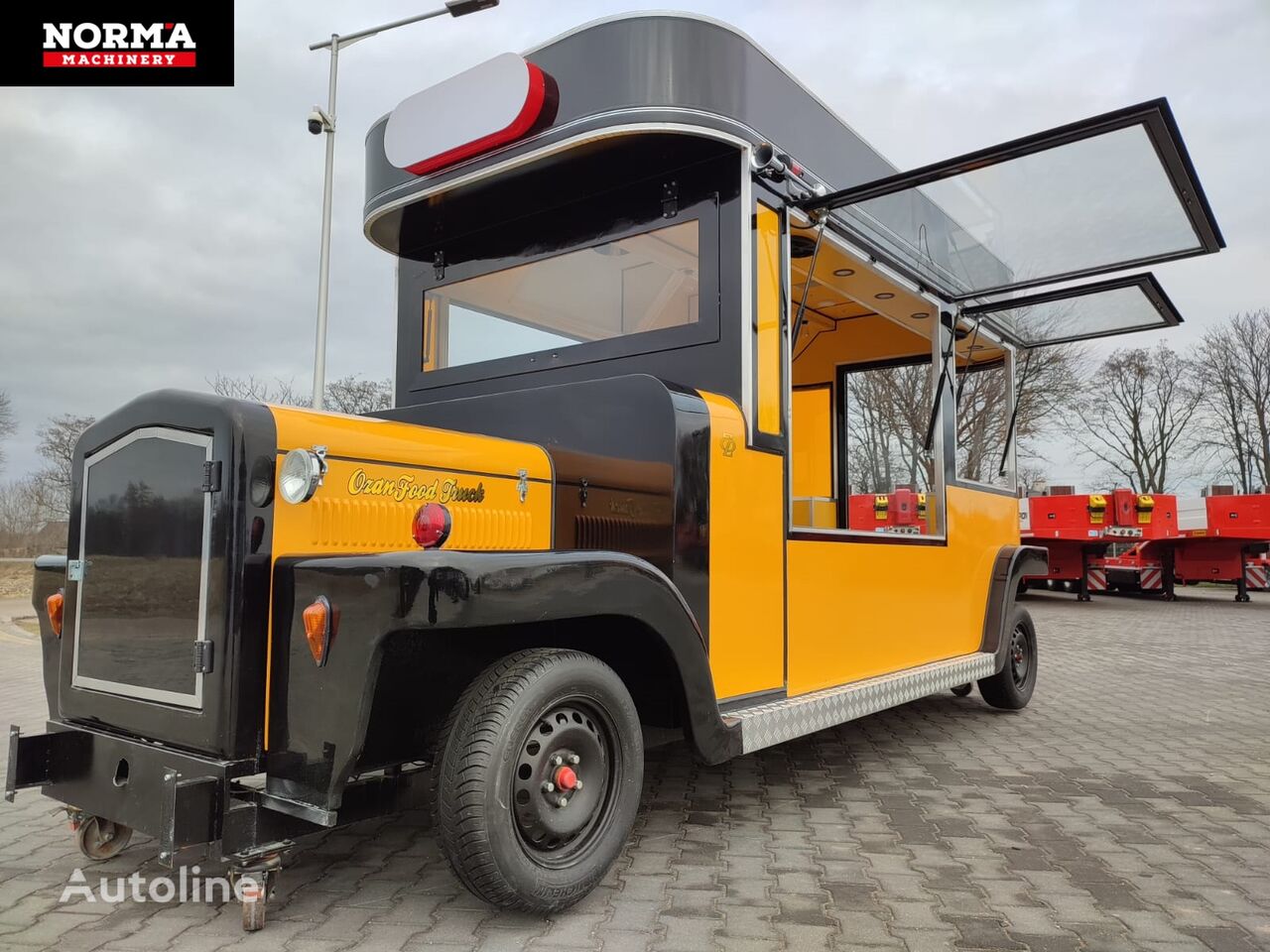 عربة طعام مقطورة Food Truck nowy