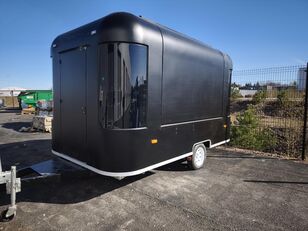 عربة طعام مقطورة Foodtruck med serveringslucka, fl&auml;kt och arbetsytor