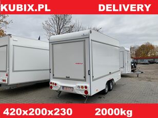 جديد عربة طعام مقطورة Kubix Tomplan Verkaufsanhänger 420x200x230 2000kg, 2 Klappen