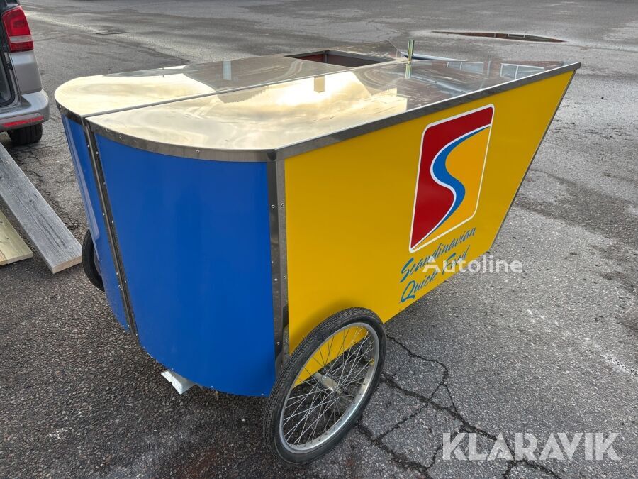 Reboque de comida Portable matvagn Scandinavian quick food 4st - Autoline