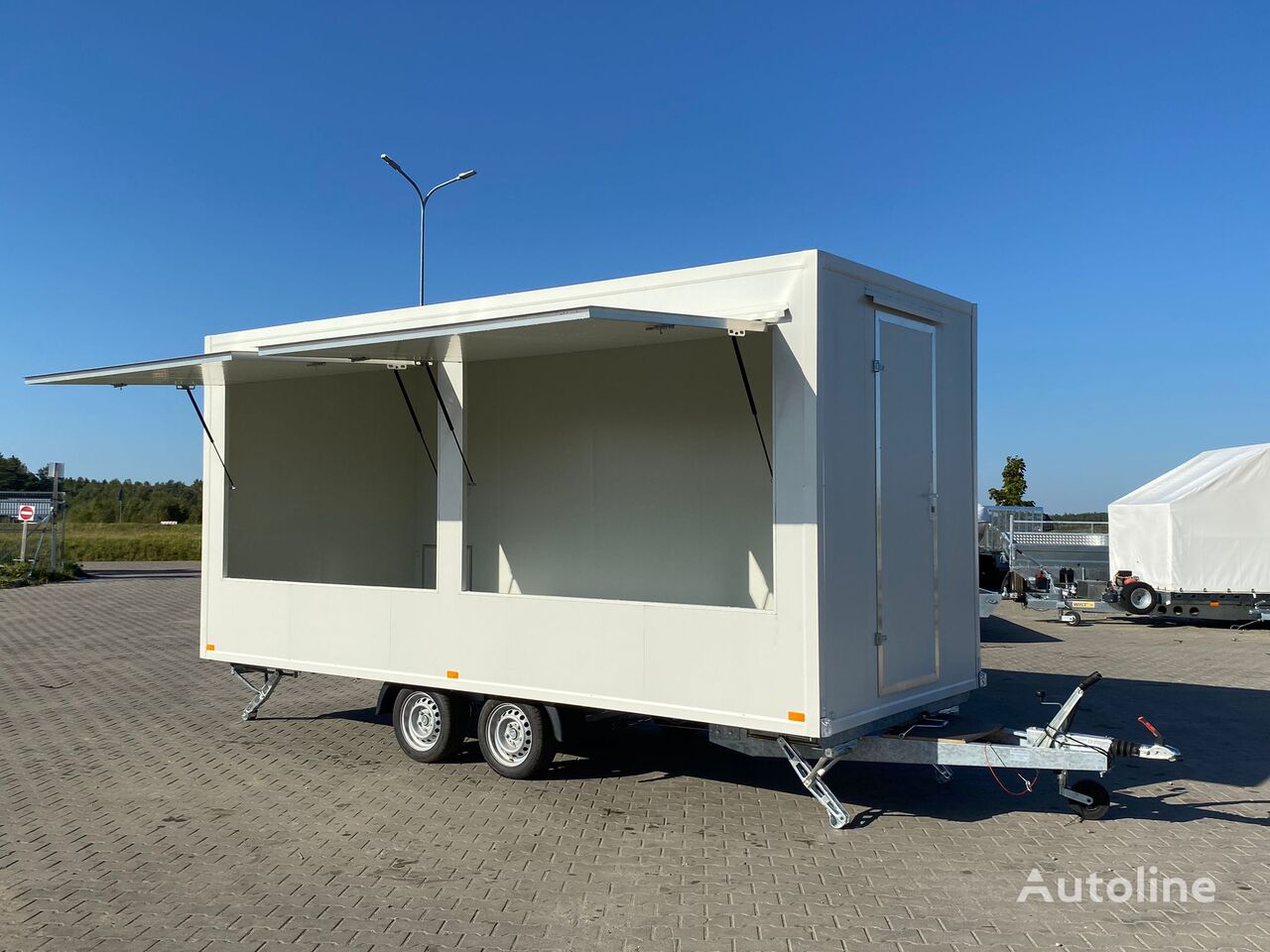 uus toiduhaagis TOP-TRAILER Food truck trailer/ catering trailer 600x200x217